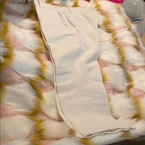 Lily Pulitzer white stretch crop pant